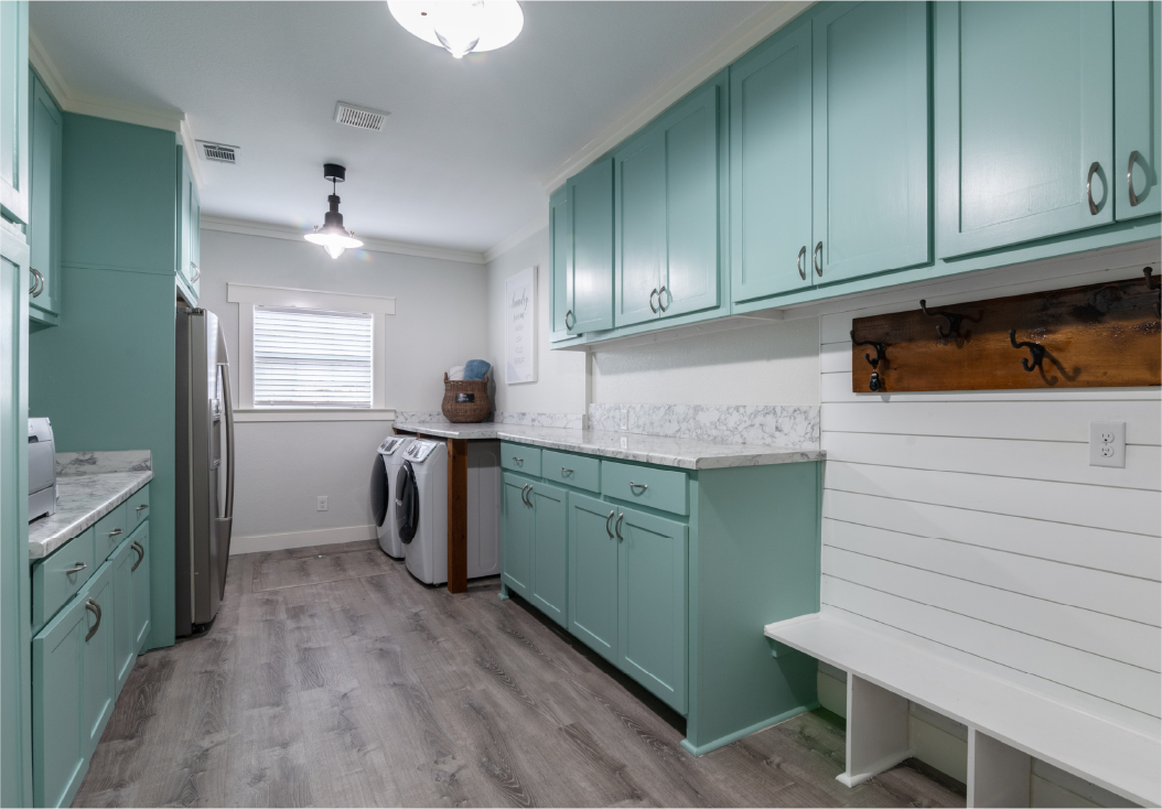 Laundry Room Home Addition Project by LHS Remodeling & Design