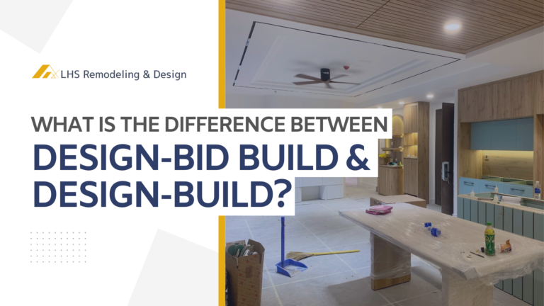 What is the difference between Design-Bid-Build & Design-Build?